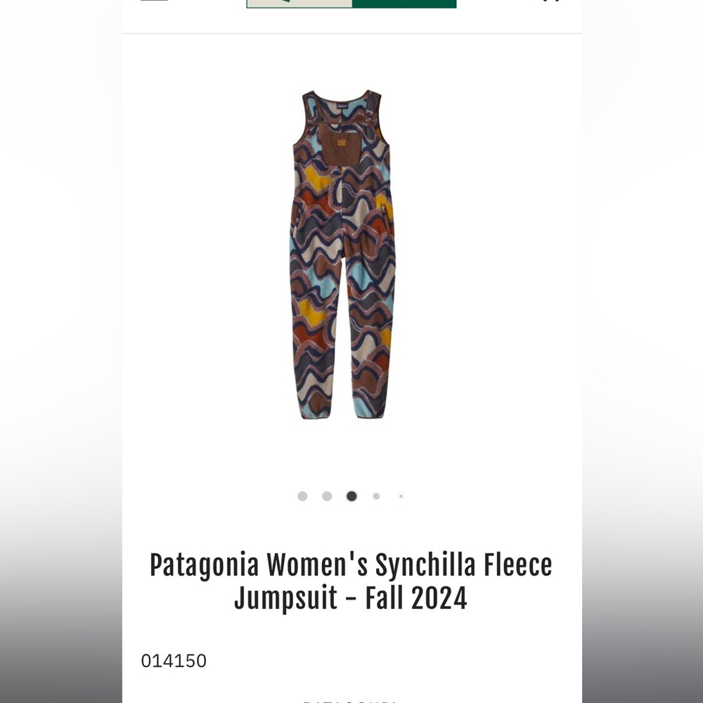 ISO Patagonia coveralls